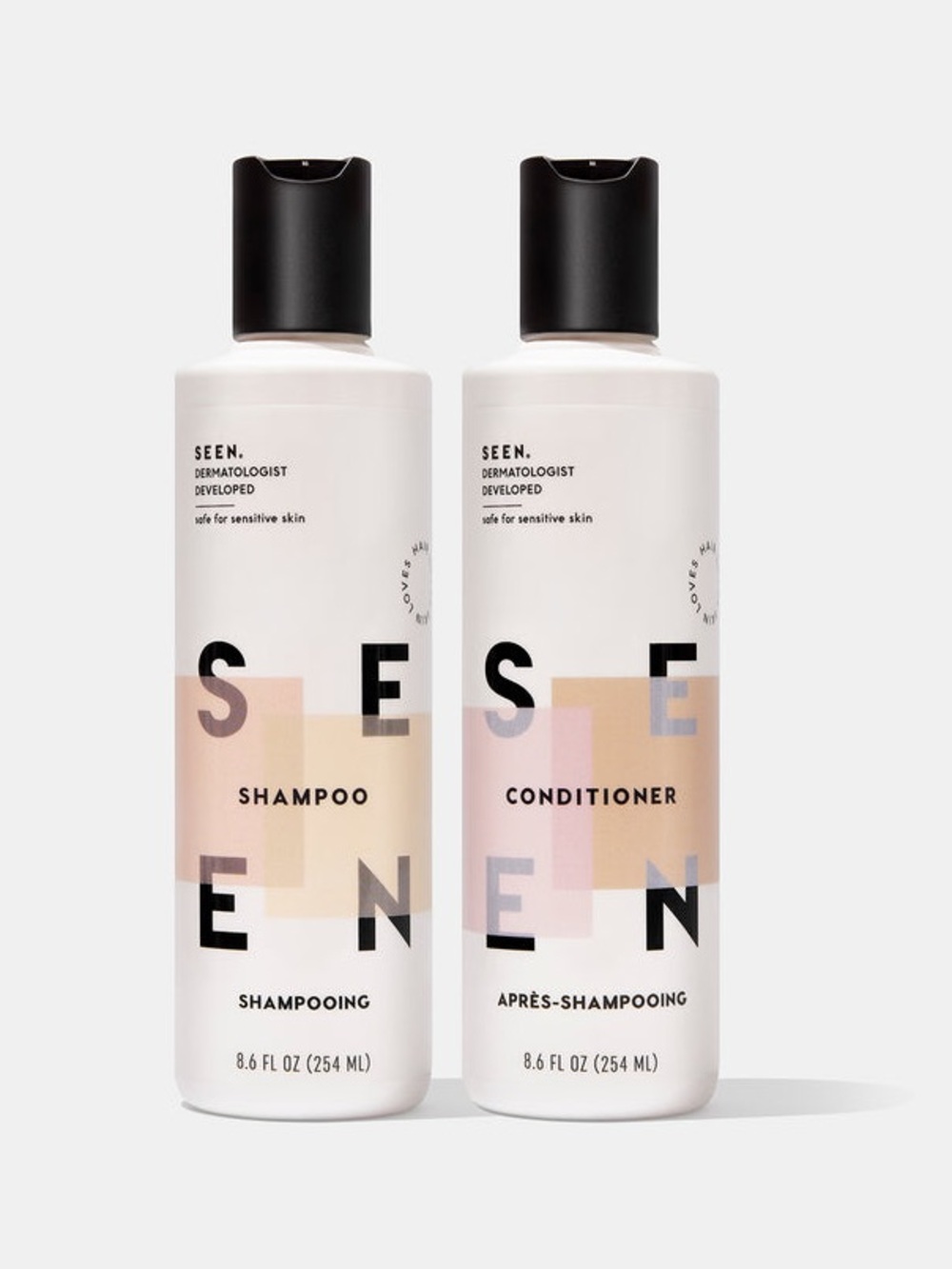 SEEN Essential Bundle Shampoo and Conditioner Set Essential Hair Duo NEW